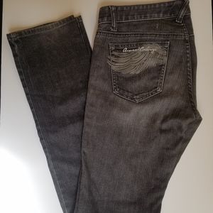 Armani Exchange Womens Sz 6 Winged 5-Pocket Jeans